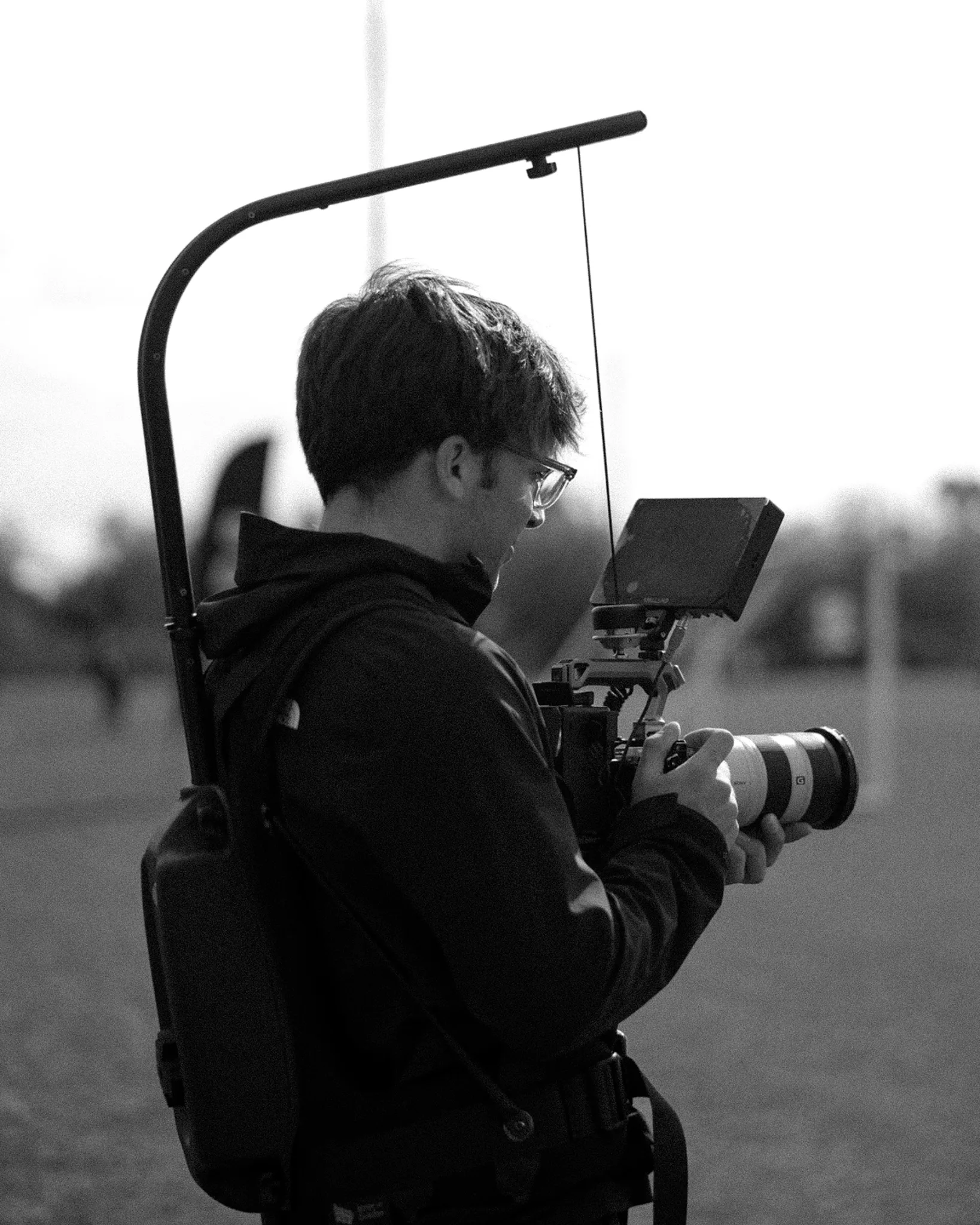 Carter Bradshaw on location