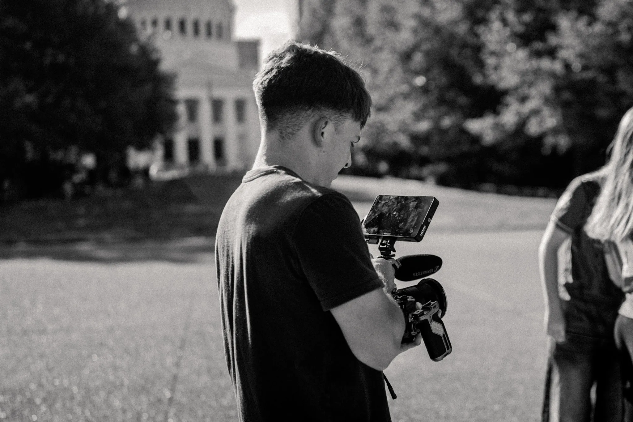 Carter Bradshaw on location